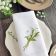 napkin Lilies of the valley embroidery