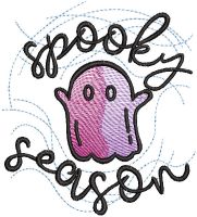 Spooky season free embroidery design Spooky season free embroidery design